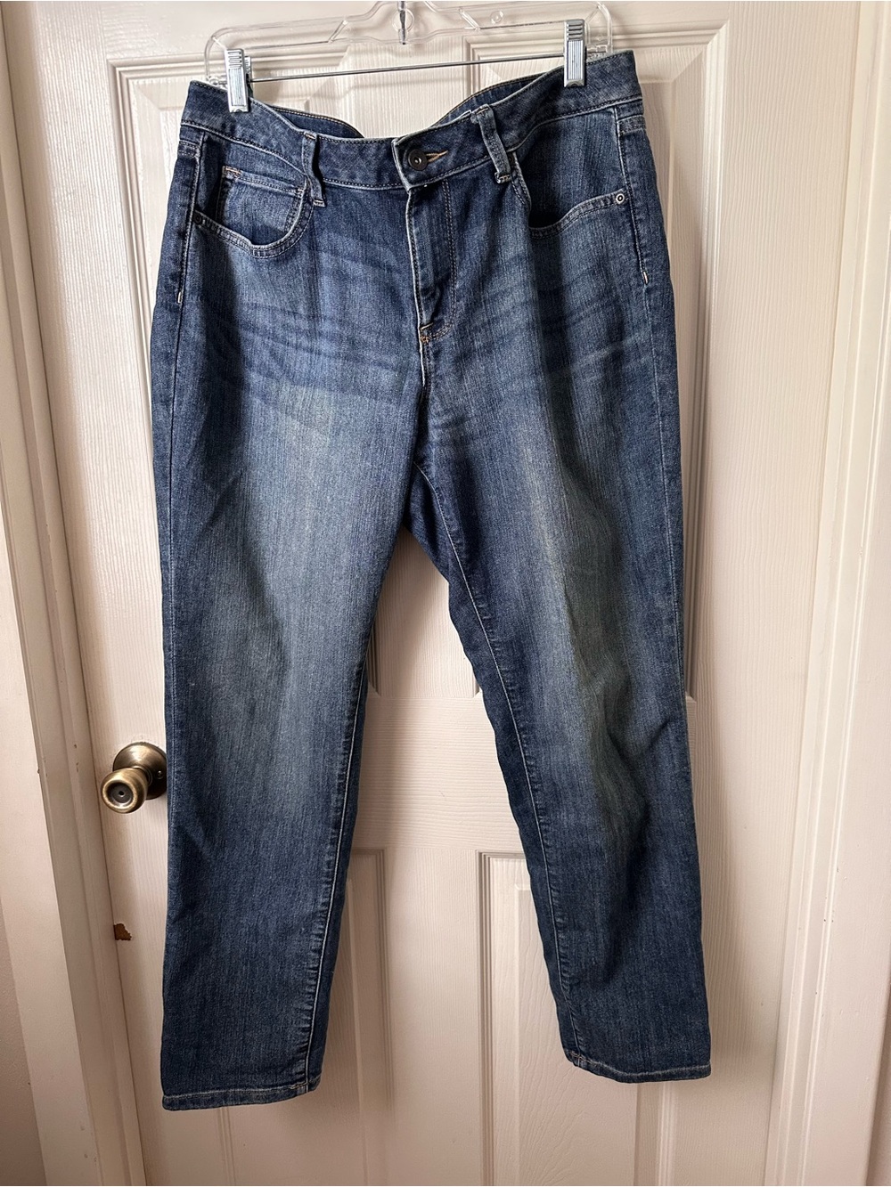 Sonoma Relaxed Boyfriend Fit Women's Dark Blue Jeans